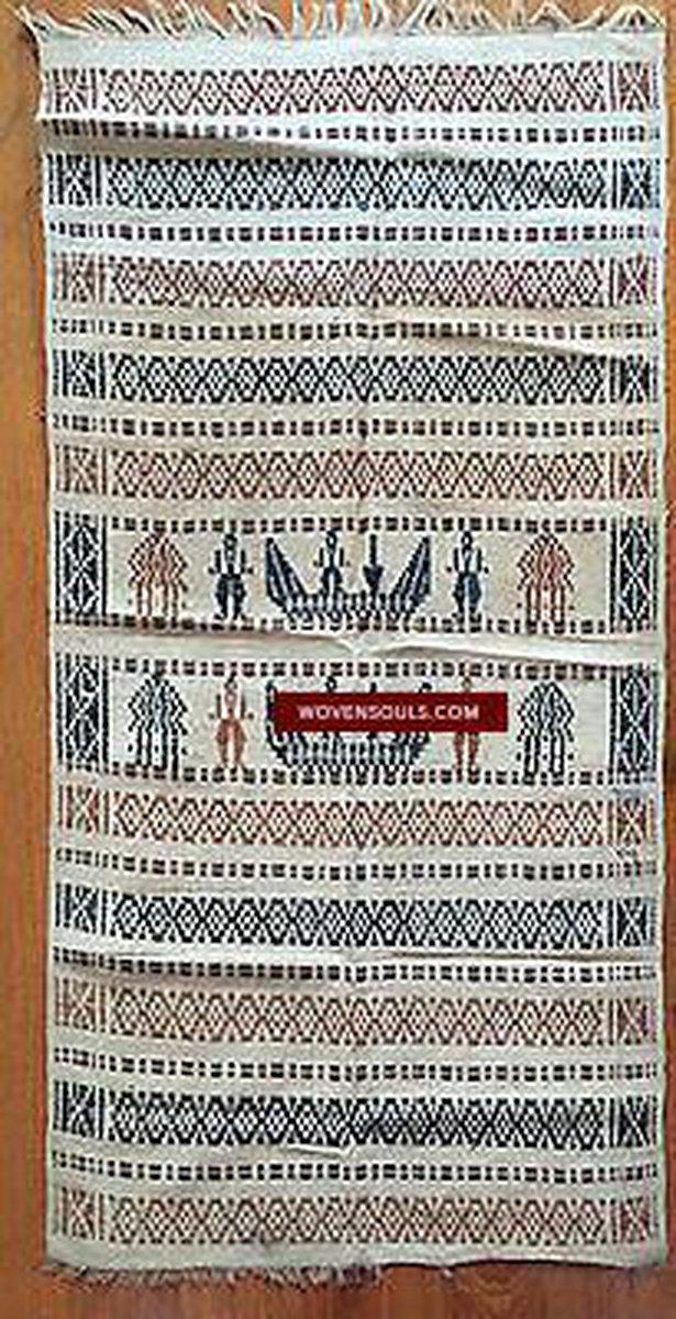 889 Vintage Sasak Tribe Ship Cloth from Lombok-WOVENSOULS-Antique-Vintage-Textiles-Art-Decor