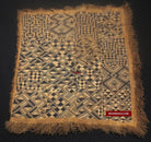 903 SOLD Superb Shoowa Cloth with amazing Geometry-WOVENSOULS-Antique-Vintage-Textiles-Art-Decor