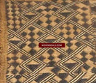 903 SOLD Superb Shoowa Cloth with amazing Geometry-WOVENSOULS-Antique-Vintage-Textiles-Art-Decor