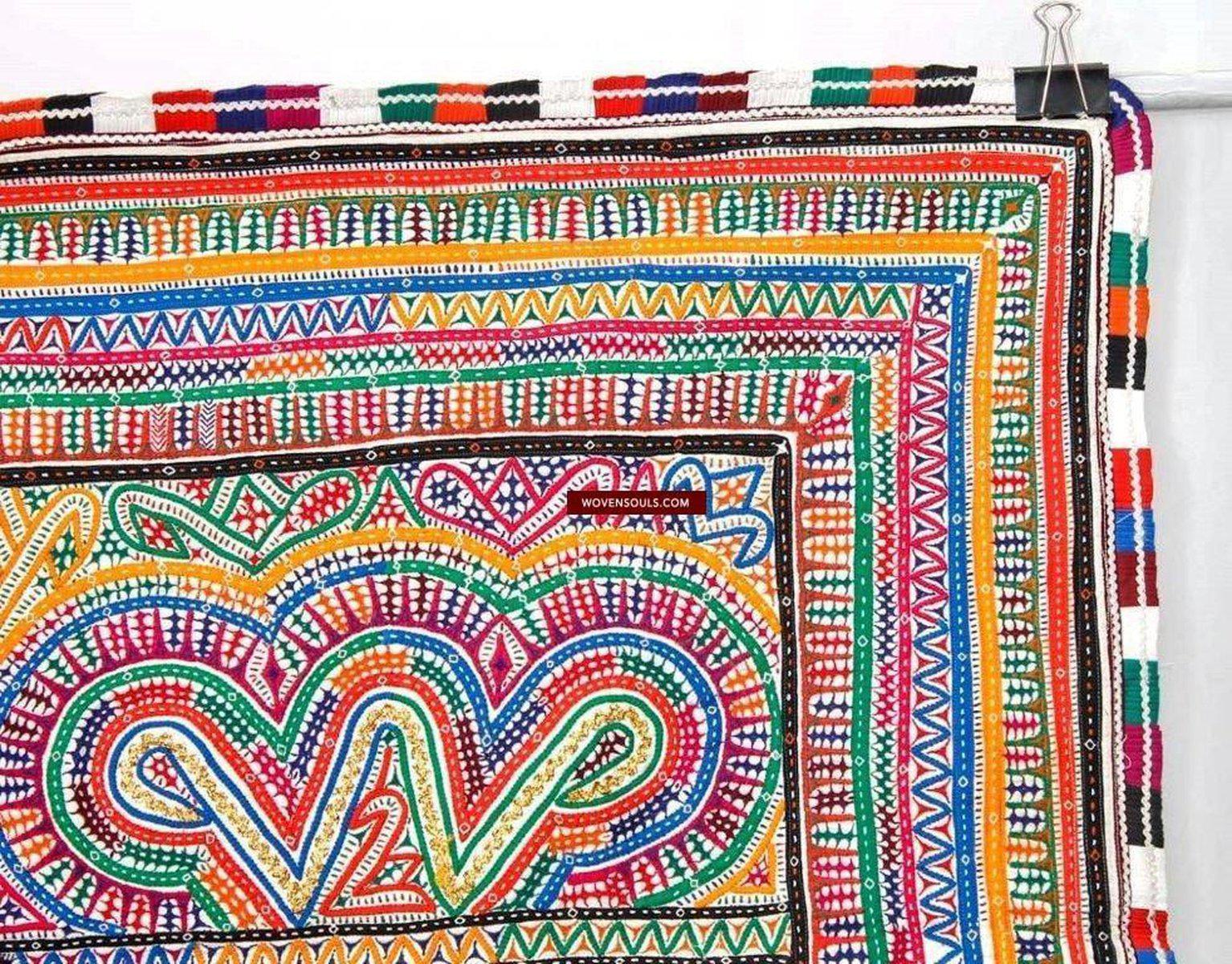 905 Superb Debariya Patch-WOVENSOULS-Antique-Vintage-Textiles-Art-Decor