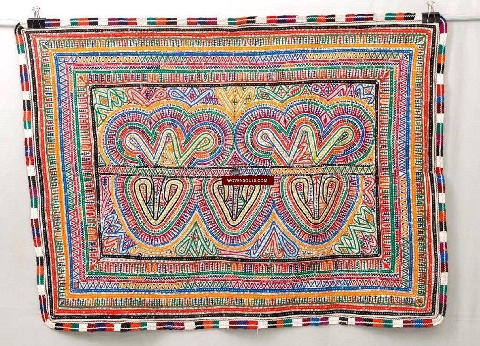 905 Superb Debariya Patch-WOVENSOULS-Antique-Vintage-Textiles-Art-Decor