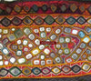 906 Vintage Mirror Embroidery Toran or Welcome Panel Gujarat - SOLD-WOVENSOULS-Antique-Vintage-Textiles-Art-Decor