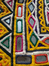 934 Vintage Pair - Rabari Embroidery Wall Decor Textile Art from Gujarat