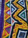 934 coppia vintage - Rabari Arte tessile per decorazioni da parete da ricamo dal Gujarat