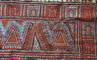 935 Long Kutch Toran - Vintage Rabari Embroidery Wall Decor Textile Art Gujarat-WOVENSOULS-Antique-Vintage-Textiles-Art-Decor