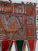 935 Long Kutch Toran - Vintage Rabari Embroidery Wall Decor Textile Art Gujarat