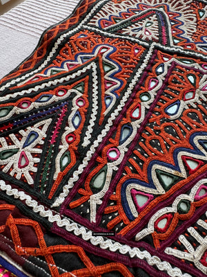 936 Paar Toran - Vintage Rabari Stickereien Dekor Textilkunst - Kutch, Gujarat