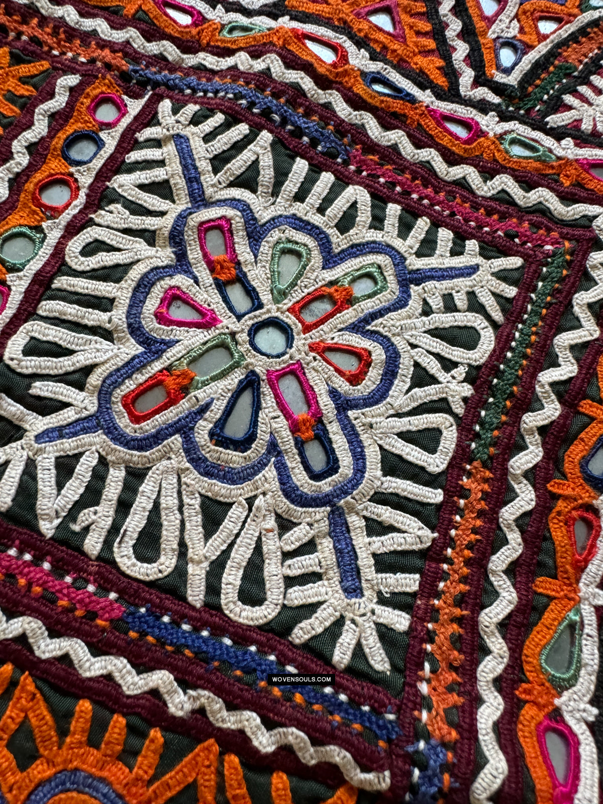 941 Vintage Rabari Embroidery Chaakla Panels from Kutch Gujarat ...