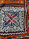941 Vintage Rabari Paneles de bordado chaakla de Kutch Gujarat
