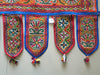 942 Vintage Embroidery - Door Decor Panel from Gujarat - Mochi Bharat Kaam-WOVENSOULS-Antique-Vintage-Textiles-Art-Decor