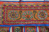942 Vintage Embroidery - Door Decor Panel from Gujarat - Mochi Bharat Kaam-WOVENSOULS-Antique-Vintage-Textiles-Art-Decor
