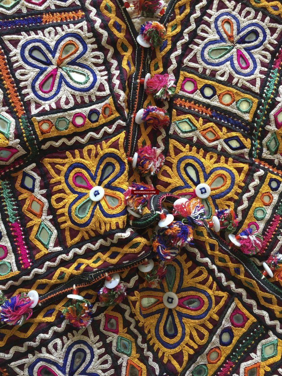 943 Dowry Bag Vintage Rabari Embroidery from Gujarat-WOVENSOULS-Antique-Vintage-Textiles-Art-Decor