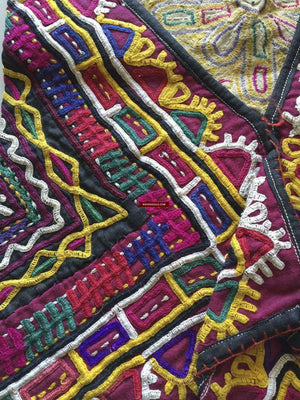 955 Dowry Bag - Vintage Rabari Embroidery from Gujarat-WOVENSOULS-Antique-Vintage-Textiles-Art-Decor