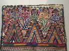 956 Dowry Bag Front Back Embroidered Panel Pair - Vintage Rabari Embroidery from Gujarat-WOVENSOULS-Antique-Vintage-Textiles-Art-Decor