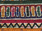 956 Dowry Bag Front Back Embroidered Panel Pair - Vintage Rabari Embroidery from Gujarat-WOVENSOULS-Antique-Vintage-Textiles-Art-Decor