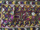 958 Amazing Gujarat Ceremonial Animal Cover with Embroidery  - Gujarat-WOVENSOULS-Antique-Vintage-Textiles-Art-Decor