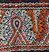 964ペアのヴィンテージデバリヤ Rabari トーラン刺繍壁の装飾