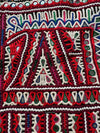 983 Long Vintage Rabari Broderie de décoration murale de Toran textile du Gujarat