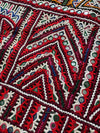 983 Long Vintage Rabari Embroidery Toran Wall Decor Textile from Gujarat