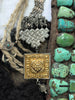 995 Old Heirloom Jewelry Ladakh Turquoise Perak Headdress