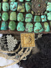995 Old Heirloom Jewelry Ladakh Turquoise Perak Headdress