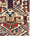 1792 Antique Shirvan Rug Fragment - WOVENSOULS Antique Textiles & Art Gallery