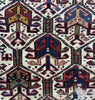 1792 Antique Shirvan Rug Fragment - WOVENSOULS Antique Textiles & Art Gallery