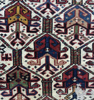 1792 Antique Shirvan Rug Fragment - WOVENSOULS Antique Textiles & Art Gallery