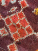 1985 Antiiloom antico Patan Patan Patola Double Ikat Sari Frammento Elefante Tiger Motif