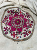 772 Rare Antique Swat Textile Art - Impression + Châle de broderie