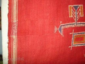 800  Shekhawati Bishnoi Shawl Rajasthan Textile Art - WOVENSOULS Antique Textiles & Art Gallery
