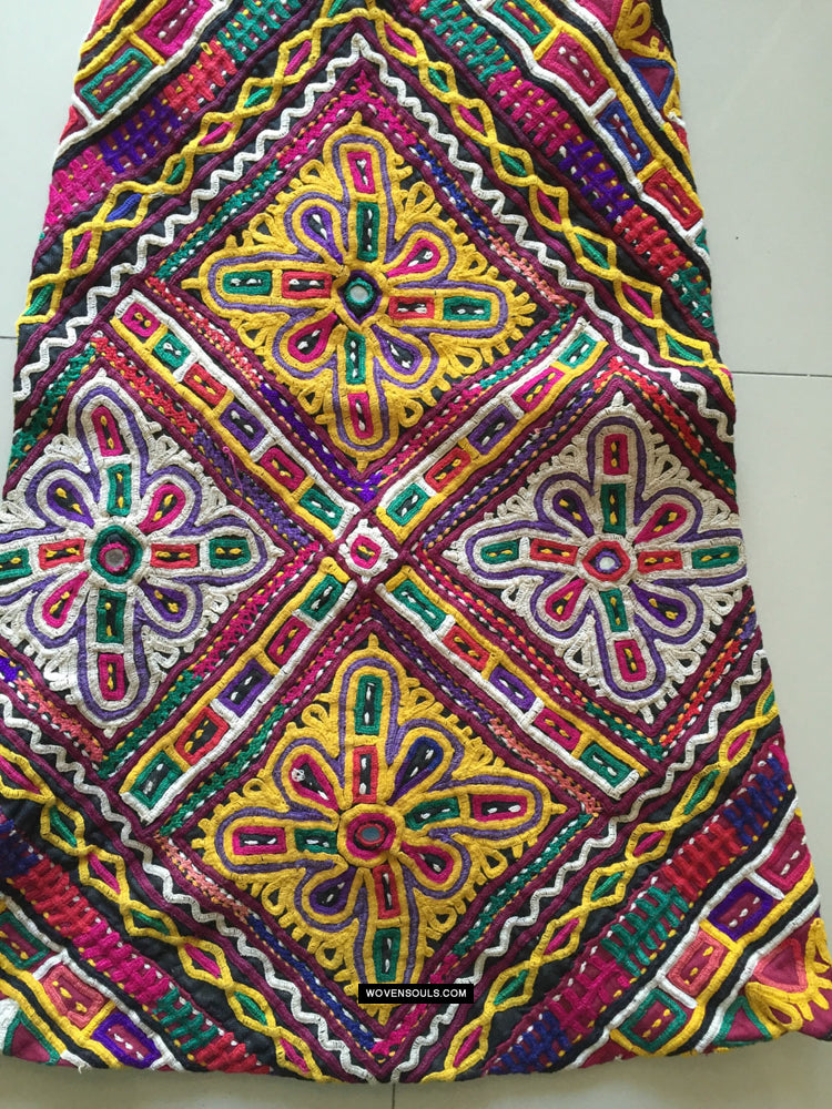 955 Dowry Bag - Vintage Rabari Embroidery from Gujarat