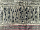 1032 Antique Batak Shaman Head Cloth - WOVENSOULS Antique Vintage Art Interior Decor