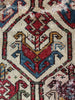 1800 Antique Shirvan Rug Fragment - WOVENSOULS Antique Vintage Art Interior Decor