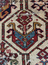 1800 Antique Shirvan Rug Fragment - WOVENSOULS Antique Vintage Art Interior Decor