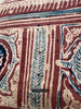 1895 Antique Indian Trade Textile  Hand-Drawn Kalamkari Toraja Fragment