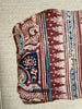 1895 Antique Indian Trade Textile  Hand-Drawn Kalamkari Toraja Fragment