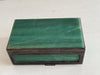 900 Old Parsi Zoroastrian Heirlous Box con Silver & Jade?