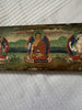 1238 Antique Wood  Manuscript Sutra Cover