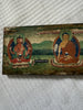 1238 Antique Wood  Manuscript Sutra Cover