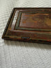 1238 Antique Wood  Manuscript Sutra Cover