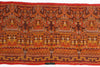 2036 Antique Cambodian Silk Ikat Pidan Temple Hanging