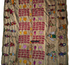 Vrindavani Assam Clothing 850 RARE - Seda con bordado de doble lateral