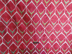 446 Superbe Antique Thirma Bagh Phulkari Motif de rose textile