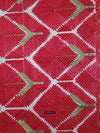 446 Superb Antique Thirma Bagh Phulkari Textile Rose Motif