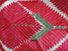 446 Superb Antique Thirma Bagh Phulkari Textil Rosenmotiv