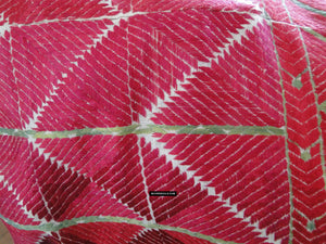 446 Superbo Bagh antico THIRMA Phulkari Motivo rosa tessile