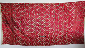 446 Superbe Antique Thirma Bagh Phulkari Motif de rose textile