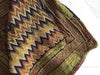 E121 SOLD RARE SEMI-ANTIQUE BANJARA STORAGE BAG SATCHEL PURSE - UNUSUAL COLORS-WOVENSOULS-Antique-Vintage-Textiles-Art-Decor