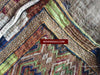 E121 SOLD RARE SEMI-ANTIQUE BANJARA STORAGE BAG SATCHEL PURSE - UNUSUAL COLORS-WOVENSOULS-Antique-Vintage-Textiles-Art-Decor